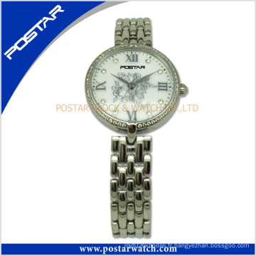 Mesdames bijoux Swiss Ce Quartz montre en acier inoxydable bande